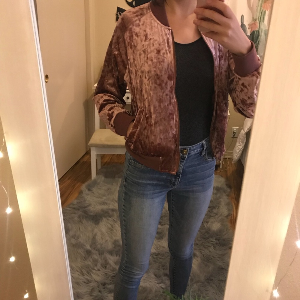 Velvet Blush Jacket